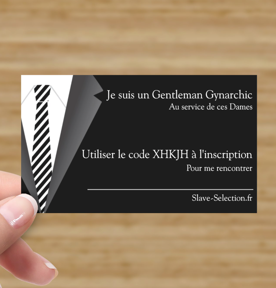 Gynarchic QR Code Invitation Card